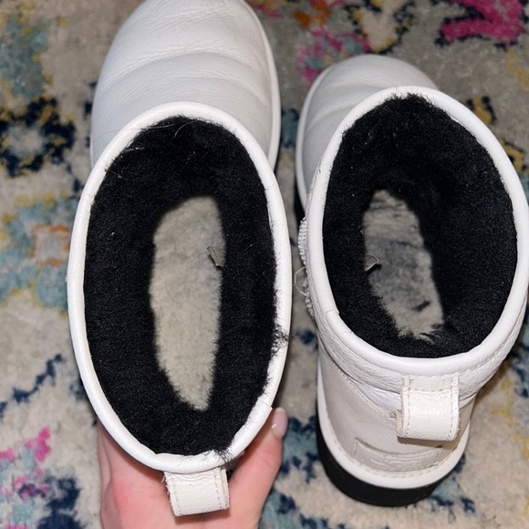 UGG - shoes UGG - classic mini platform white - Picture 4 of 6